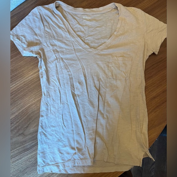NWOT Madewell Whisper T Shirt (dusty pink) - Picture 2 of 3